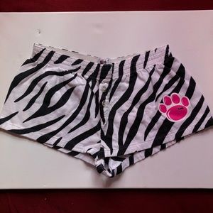 Boxercraft | Zebra Stripe Short Shorts